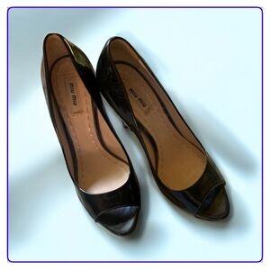 Miu Miu Patent Leather Heels